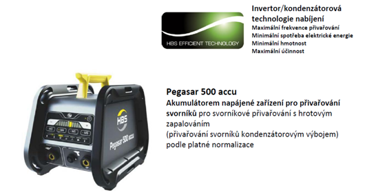 svářečka Pegasar 500 accu
